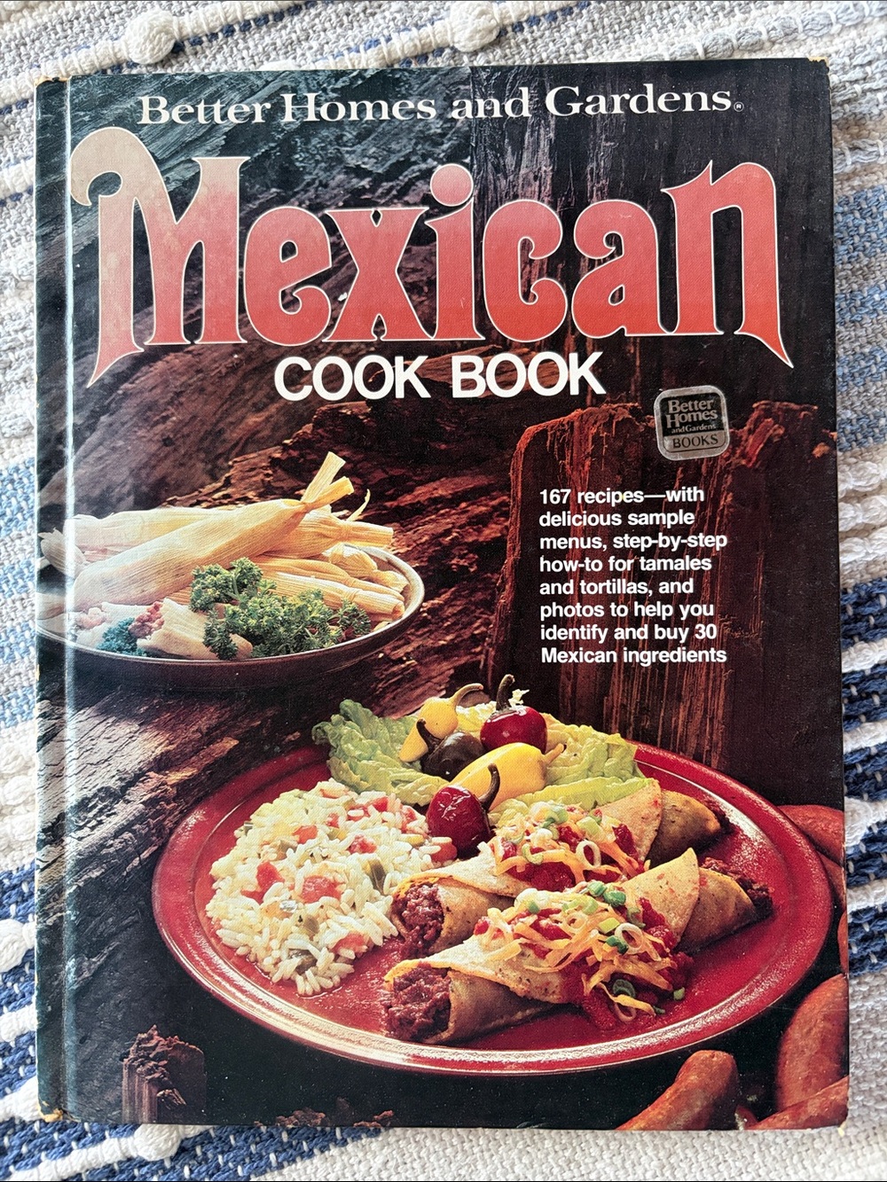 Vintage 1977 Better Homes and Gardens Mexican Cookbook Nice Color Photos